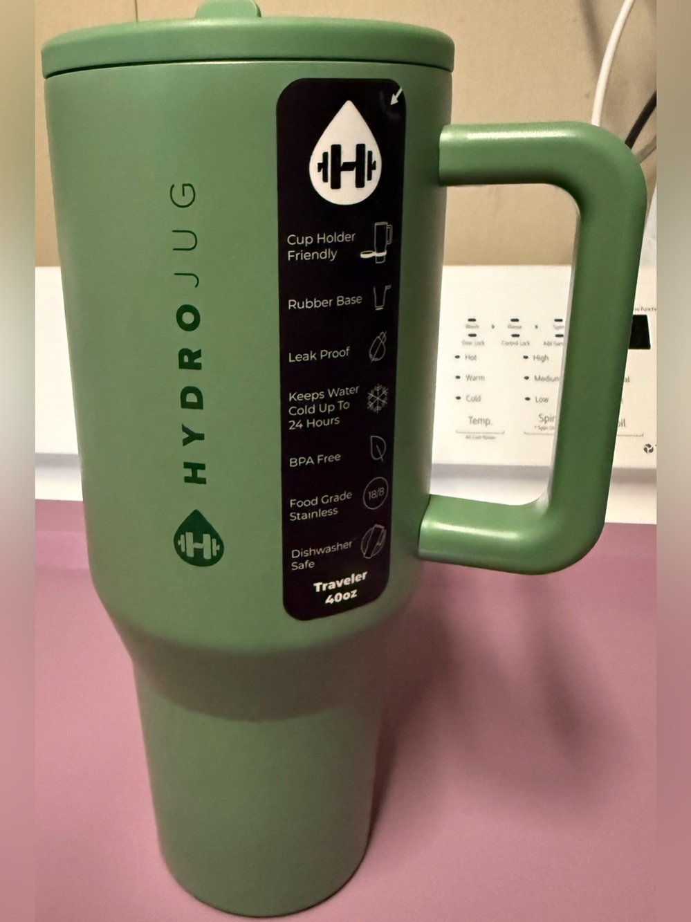 HydroJug Traveler 40oz (Sage) NEW